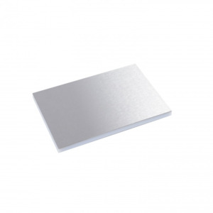 Floor System: Stainless Steel Plate for Plastic Lid & Trim for 16/24 Module Floor Boxes 2x8M