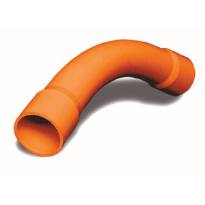 Rigid Conduit: Marley Conduit Sweep Bend 25mm 45deg Orange uPVC