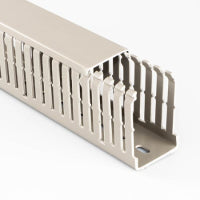 Trunking: DUCTING. NARROW 75H X 37.5W. GREY