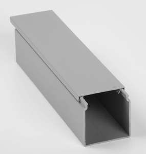 Trunking: 100100AD.G4 Maxi Trunking 100 x 100mm 4m Grey