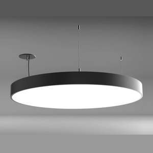 Pendant: PROLUX LIGHT PENDANT 60W 2M DROP 6000LM BLACK 4K 900X105