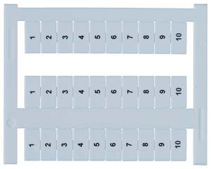 Labelling: Conta-Clip Terminal Marker - 5 x 12mm wide - Maxicard of 144 Markers (3