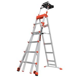 Staffy Little Giant Select Step. 5-7 Step. Aluminium Adjustable Platform Ladder.&hellip;