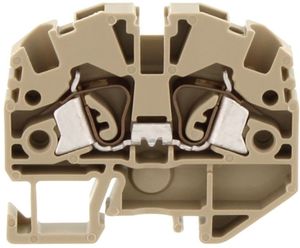 Mains Connection Boxes: Conta-Clip Single Level 2.5mm Spring Clamp Terminal Block - Small Profi