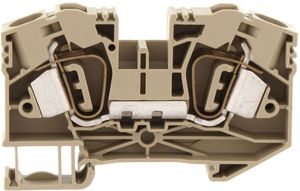Mains Connection Boxes: Conta-Clip Single Level 16mm Spring Clamp Terminal Block