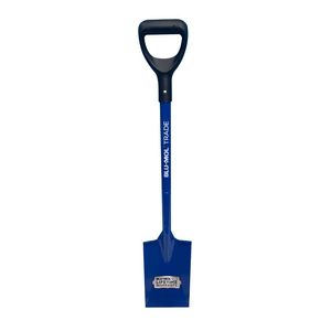 Power Workshop And Garden: Blu-Mol Trade Heavy Duty Contractors Spade Short Steel Spinal Rod D Handle