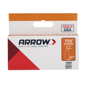 Arrow Staples 14mm T25 1000pc