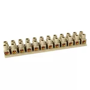 Terminal Block: Klein Alco 30Amp Terminal Strip 12 Way Flanged 6.0mm2