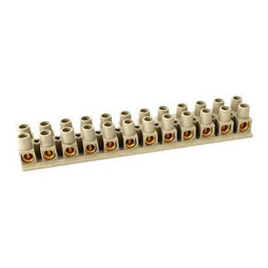 Klein Alco 15Amp Terminal Strip 12 Way Flanged 2.5mm2