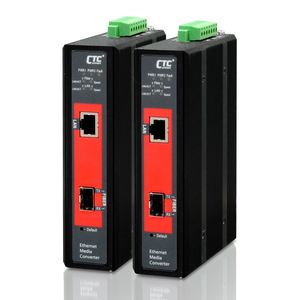 Active Equipment: CDL CTCUnion Managed Media Converter 10/100/1000Base-T(X) to 100/1000 Base-X