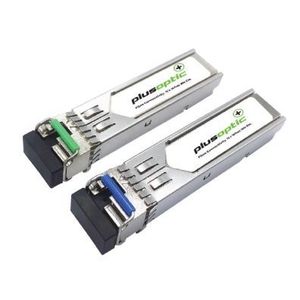 Fibre: PlusOptic Cisco Compatible (GLC-BX-D-10KM CISCO, GLC-BX-D ) 1.25G, BiDi SFP, TX-1490nm / RX-1310nm, 10KM Transceiver, LC Connector for SMF Fibre