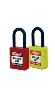 Extreme Safety Dielectric Padlock Key Alike - Yellow