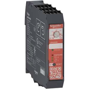 Control Disconnect Relay: Schneider Reversing Starter TeSys Hybrid Safe-Torque-Off 3kW-400V control 24VDC