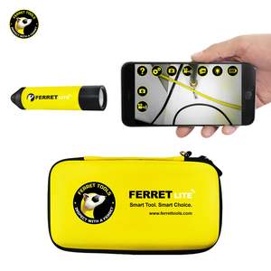 Wireless: CDL Ferret Wireless Inspection Camera & Cable Pulling Tool 720p HD Stream IP67