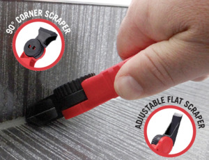 Adhesives Solvents: Tusktools Silicone Scraper 1pc pack