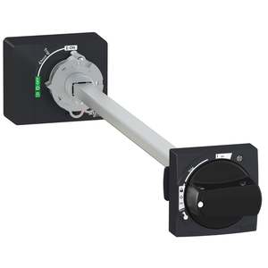 Lv Switching Accessories: Schneider TeSys Deca - extended rotary handle black - IP54