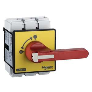 Load Break: Schneider MAIN/EMERGENCY SWITCH125A