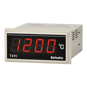 Autonics TEMPERATURE INDICATOR 72X36 PT100/-99.9 to 199.9C, 100-240VA