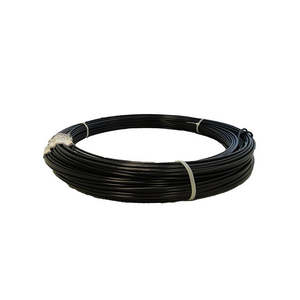 Firstflex Black Catenary wire pvc 3.2mm 100mt