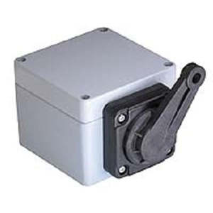 Panel Switching: Kraus & Naimer Rope Pull Switch Heavy Duty Metal Encl IP65 1 Pole Off On S/Return CAD11BNZU827*01GK1