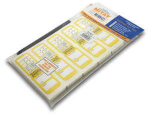 Warnings And Signs: Elecsupp Mitay Test tags heavy duty Yellow