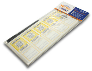 Warnings And Signs: Elecsupp Tuftag Test tags heavy duty Yellow