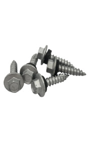 Black Smiths 40mm X 12G Tek Screw Hex Head - Wood T17 (Jar50)