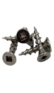 Black Smiths 25mm X 8G Surefix Square Drive Stainless Steel (Jar100)