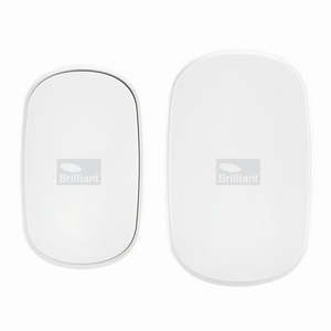 BRILLIANT SMART KINETIC DOORBELL - WHITE
