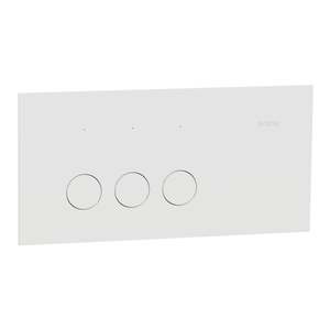Clipsal Solis Switch Horiz 3G 10AX Matte White