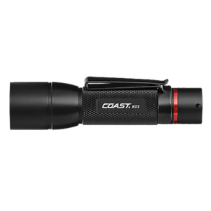 Coast LED High-Power Focusing Torchwith Pocket Clip & Slide Focus
