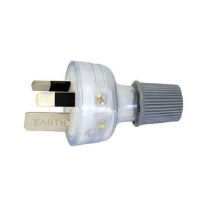 Legrand HPM PLUG TOP 15AMP CLEAR - BAG
