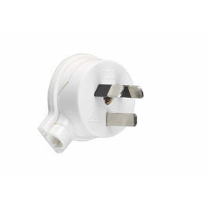 Legrand HPM Plug 10A 3 pin flat 45deg