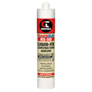 All: Rapidstick Construction Adhesive 'Liquid-Fix' Beige 300ml Cartridge