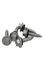 F5 Example Hardware: Black Smiths 25mm X 12G Tek Screw Hex Head - Wood T17 (Jar50)