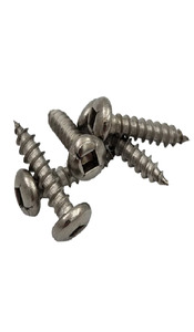 F5 Example Hardware: Black Smiths 19mm X 8G Self Tapping Screw Panhead Stainless Steel Sqd (Jar50)
