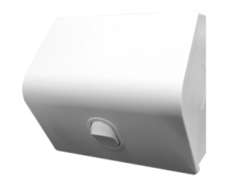 Vynco Metro Outdoor S/G EXT MET SW 1G 16A DEEP WHT