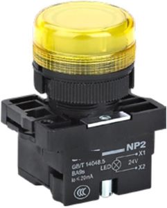 Industrial Control: Chint NP2-EV64 Signal Light (Red) 240V