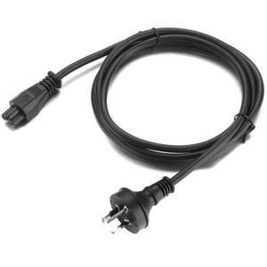 Extension Lead: 4Cabling 0.5m IEC C5 Clover Leaf Style Appliance Power Cable Black