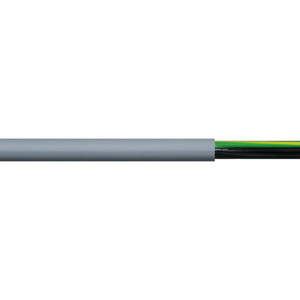 Control Cable: Firstflex 1mm 4core Control Flex SPVC Black Numbered Grey