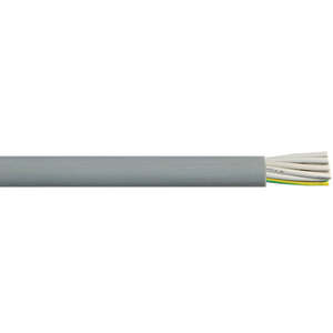 Firstflex 1.0mm eighteen core rubber multi Control Flex Grey