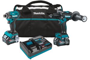 Makita 40Vmax XGT 2 Piece 2x 2.5Ah Combo kit