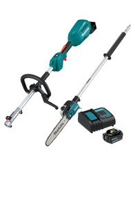 Cordless: Makita 18V LXT Brushless Split Shaft Power Head Pole Saw EM403MP. Kit (5.0Ah)