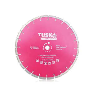 Tusk Cured Concrete Floor Saw Blades - 360 x 3.2/2.4 x 10 x 25.4P
