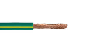 Earthing: Firstflex 10mm Single Flex Green Yellow Earth