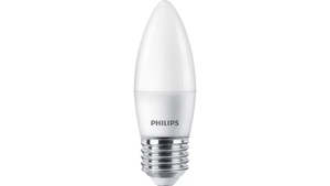 Lamps: Philips 929002970679 LED Candle 6W B35 2700K E27 Non-Dimmable Frost