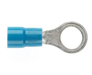 Crimping: Cabac Ring Terminal 2.5mm Blue M6 20pc Blister