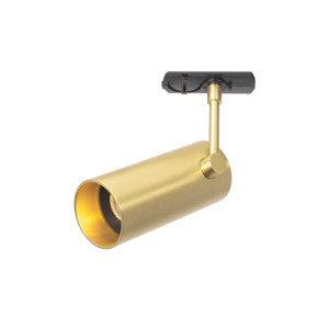 Glight Single Circuit Track Light 7W 3000K Dim Gold