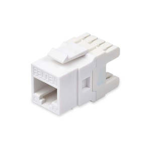 Cat5 6: Belden CAT6+ Modular Jack - KeyConnect, in White
