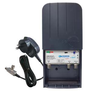 Distribution Equipment: Matchmaster Amplifier Masthead UHF 24dB 1 input with P/Supply 4G filter